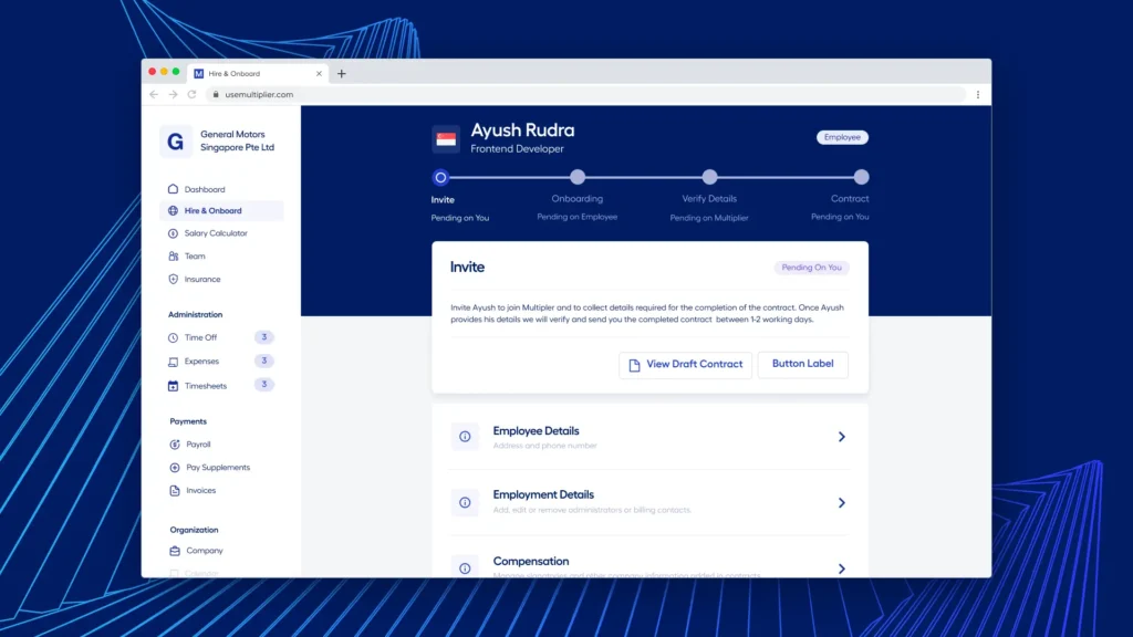 Multiplier Onboarding
