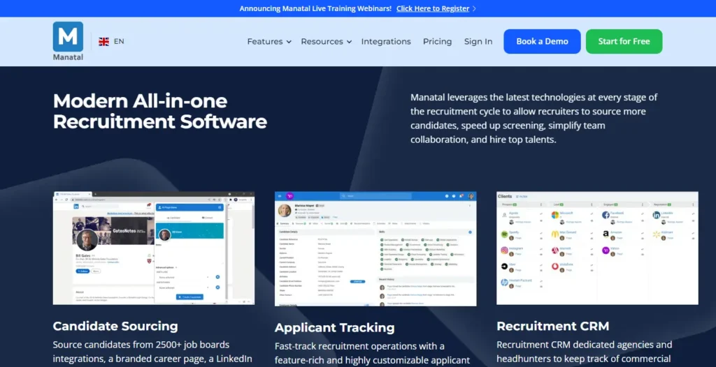 Manatal Applicant Tracking