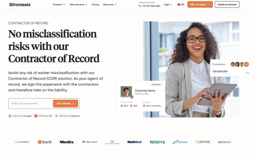 Rivermate Contractor of Record